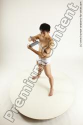 Fighting reference poses of Moses